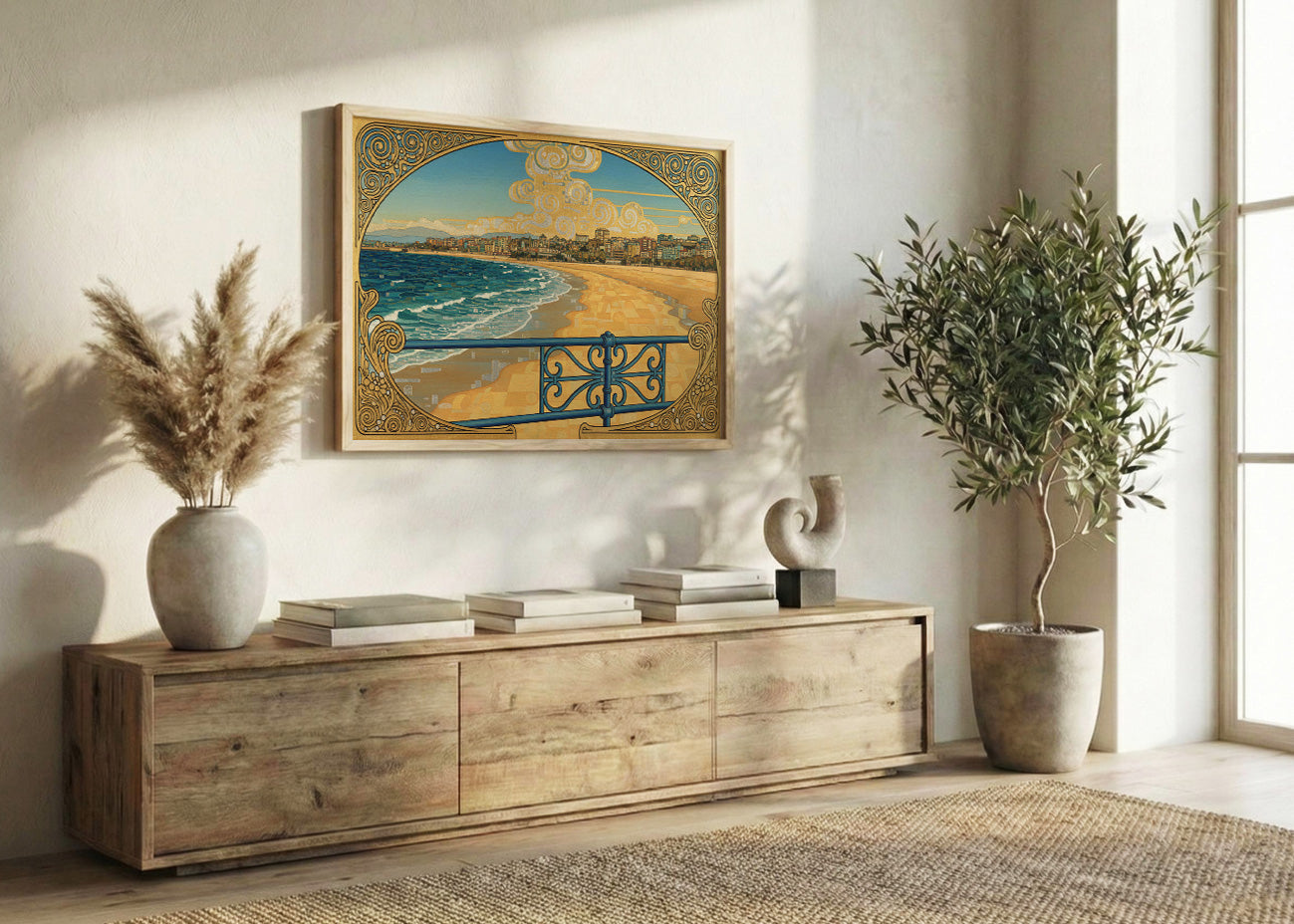 Cuadro El Sardinero - Art Nouveau