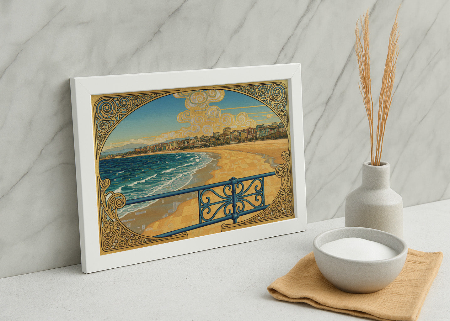Cuadro El Sardinero - Art Nouveau