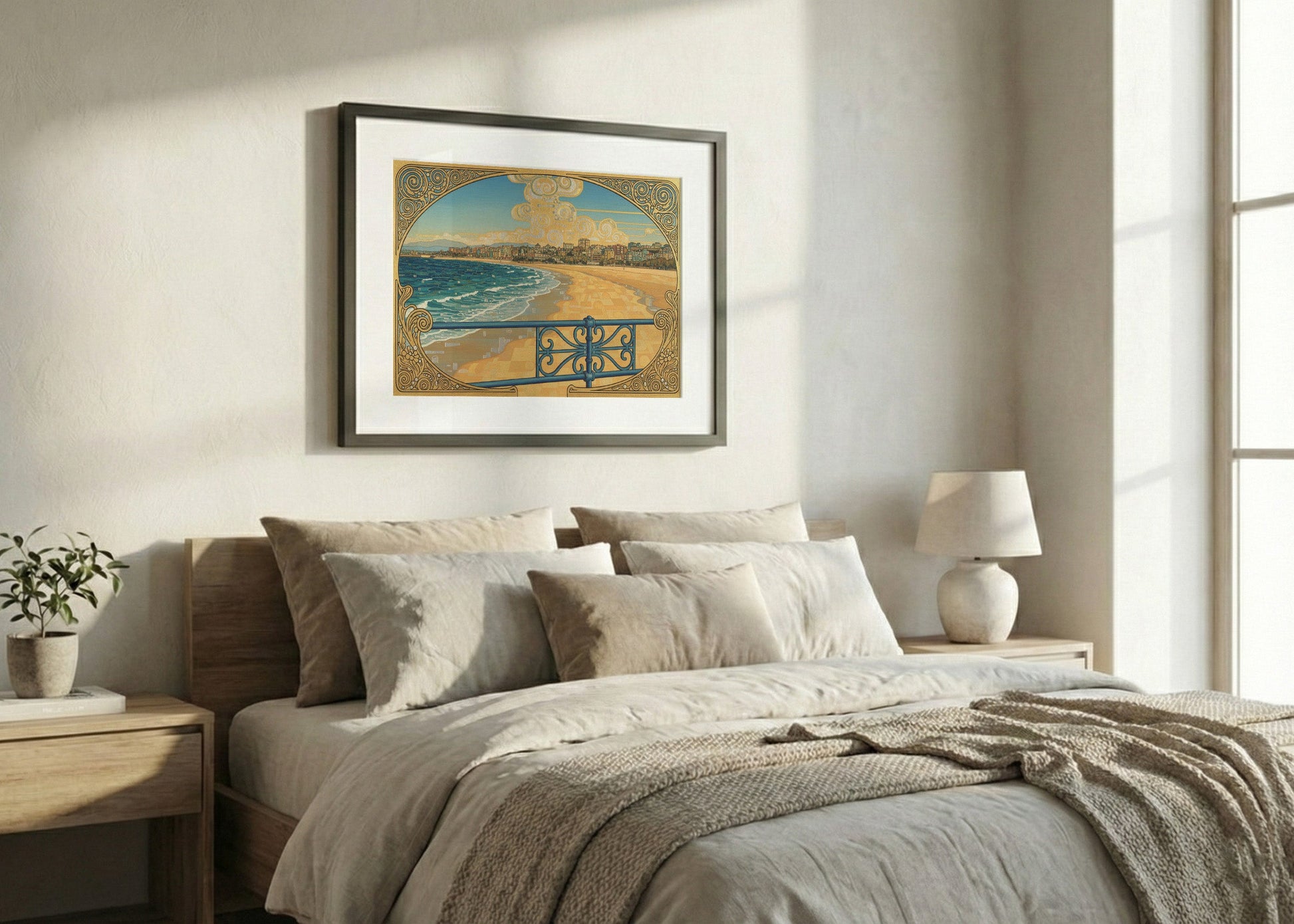 Cuadro El Sardinero - Art Nouveau
