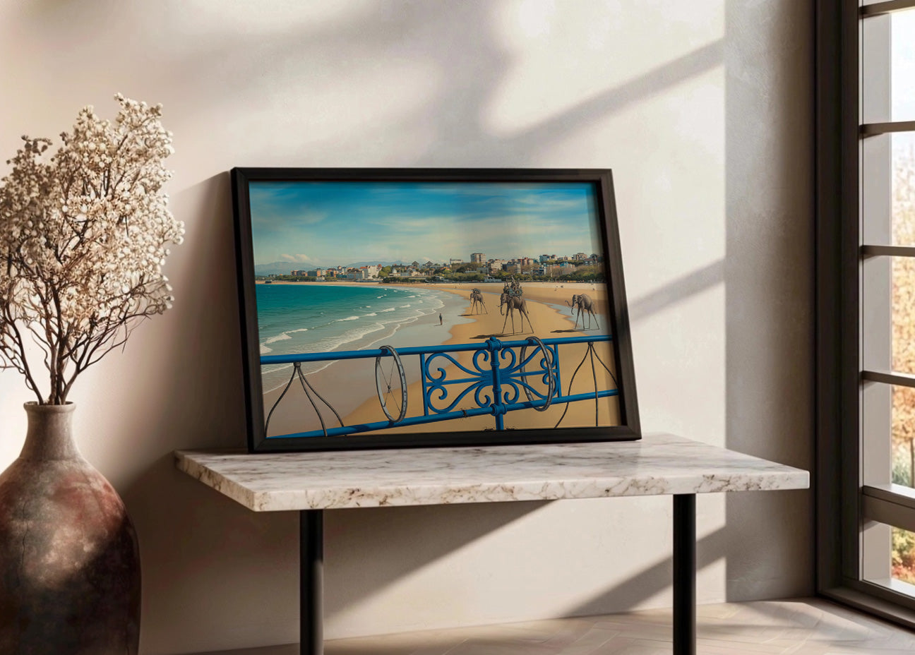 Cuadro El Sardinero - Surrealismo Dalí