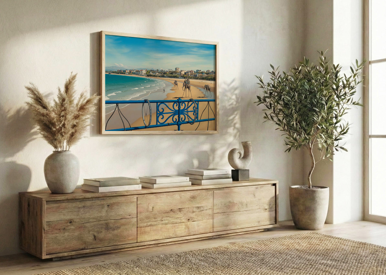 Cuadro El Sardinero - Surrealismo Dalí