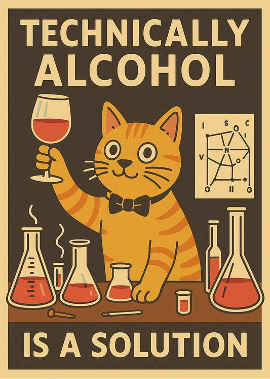 Cuadro El alcohol es una solución