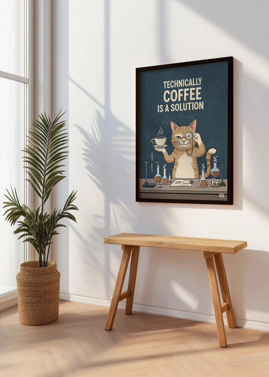 Cuadro El café es una solución