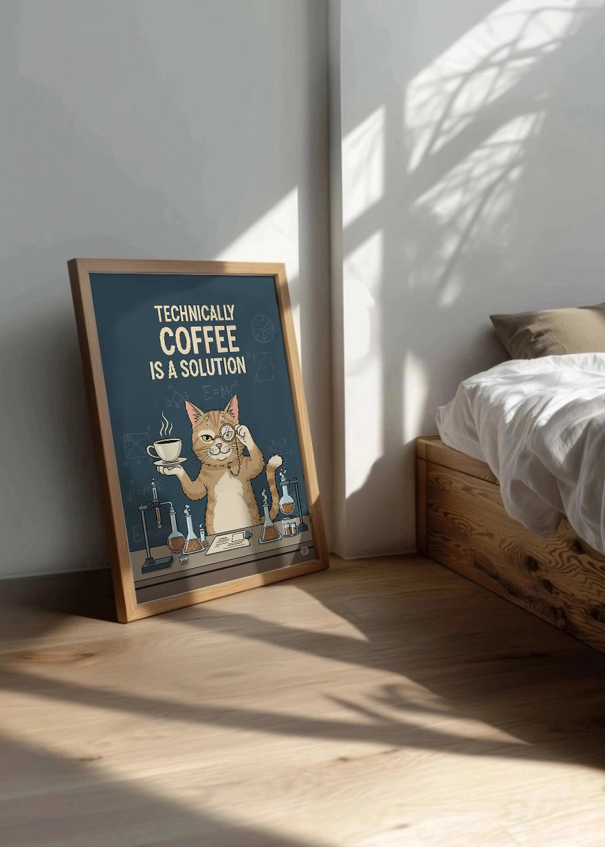 Cuadro El café es una solución