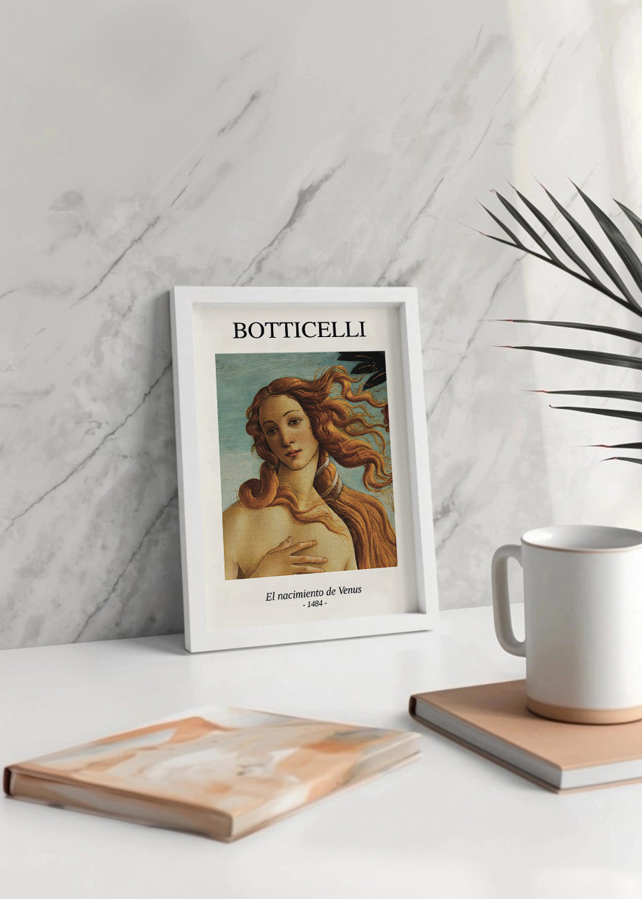 Cuadro El nacimiento de Venus (Botticelli)