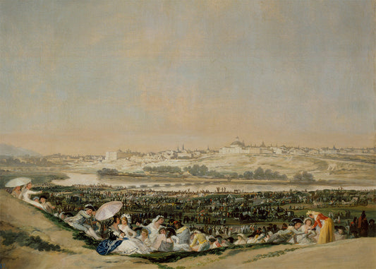 Cuadro El puente de Toledo por Francisco de Goya
