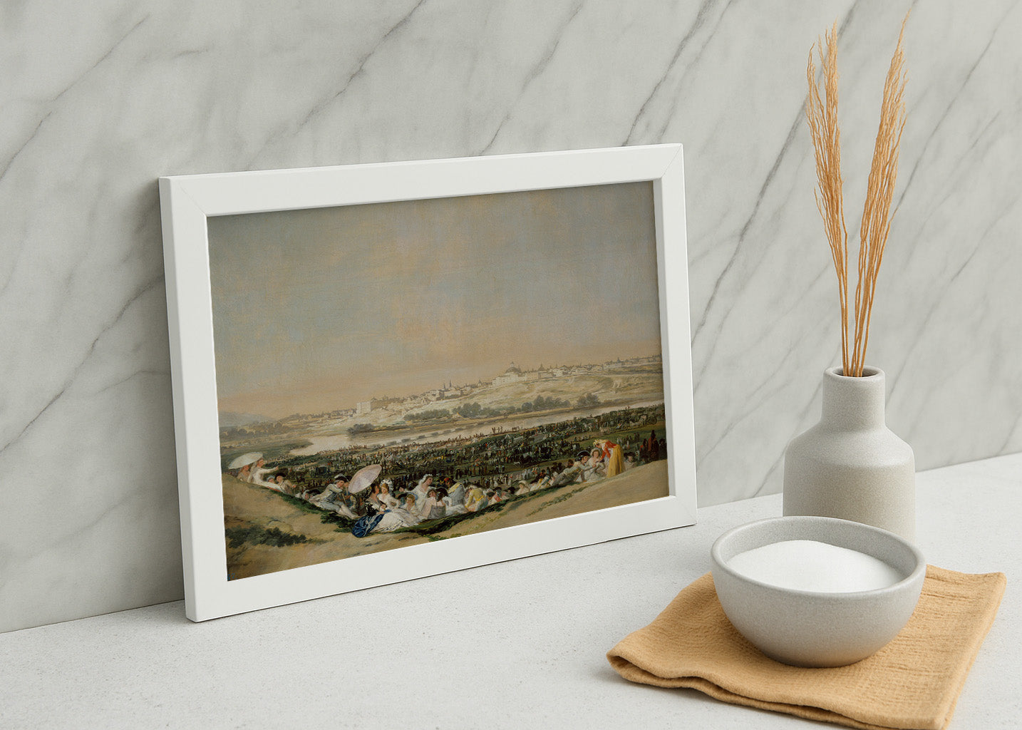 Cuadro El puente de Toledo por Francisco de Goya
