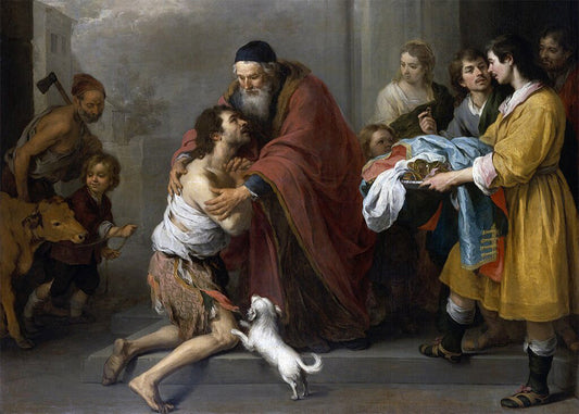 Cuadro El retorno del hijo pródigo (Murillo)