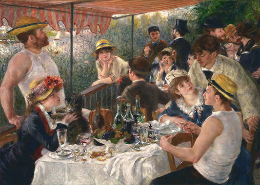Cuadro ​El almuerzo de los remeros (Renoir)