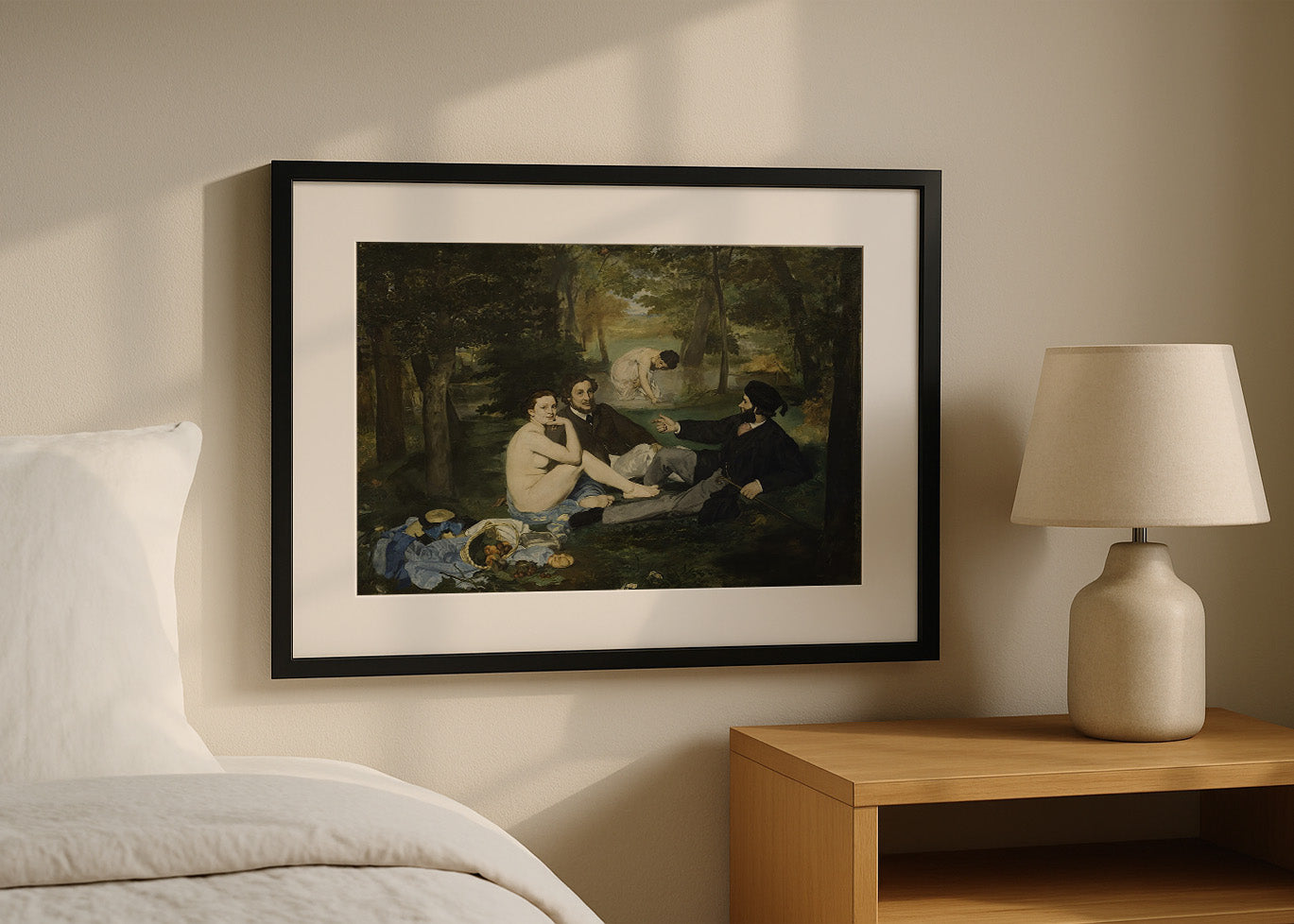 Cuadro ​El almuerzo sobre la hierba (Edouard Manet)