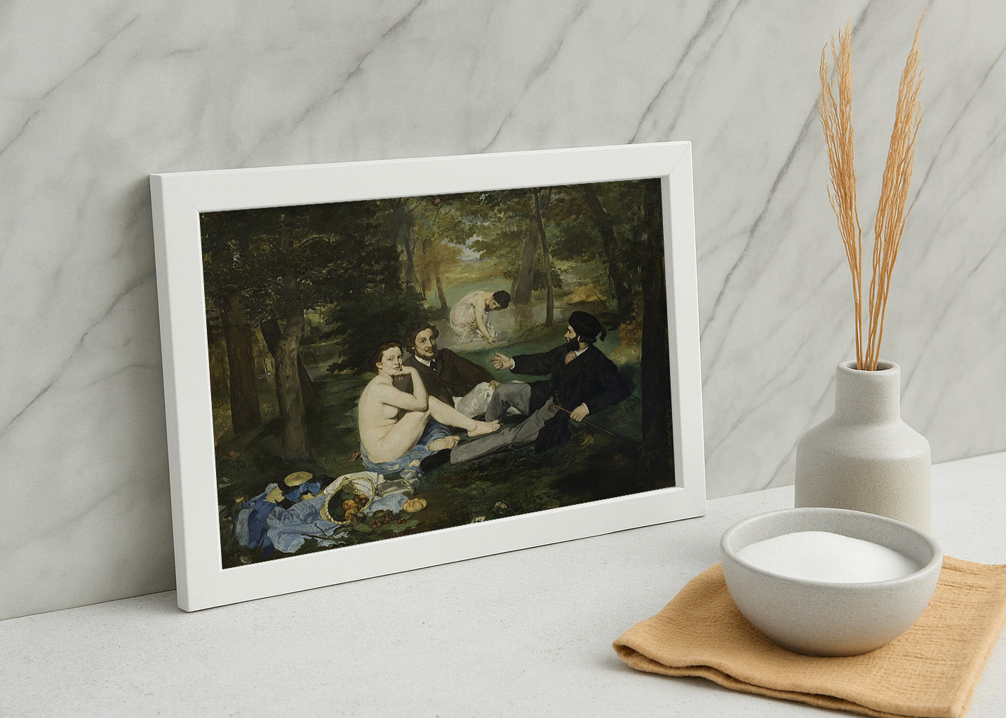 Cuadro ​El almuerzo sobre la hierba (Edouard Manet)