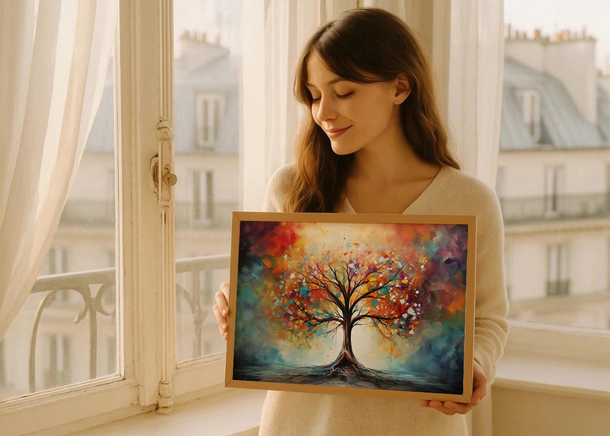 Cuadro ​El árbol de la vida plena
