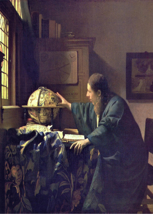 Cuadro ​El astrónomo 1668 (Vermeer)