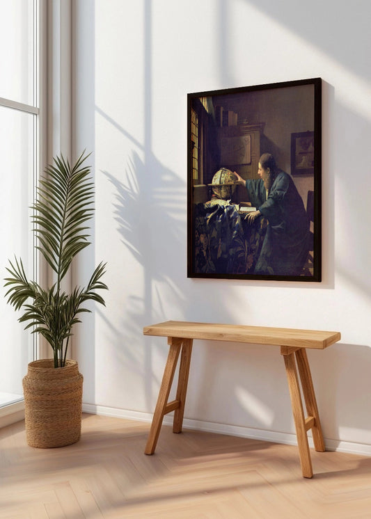Cuadro ​El astrónomo 1668 (Vermeer)