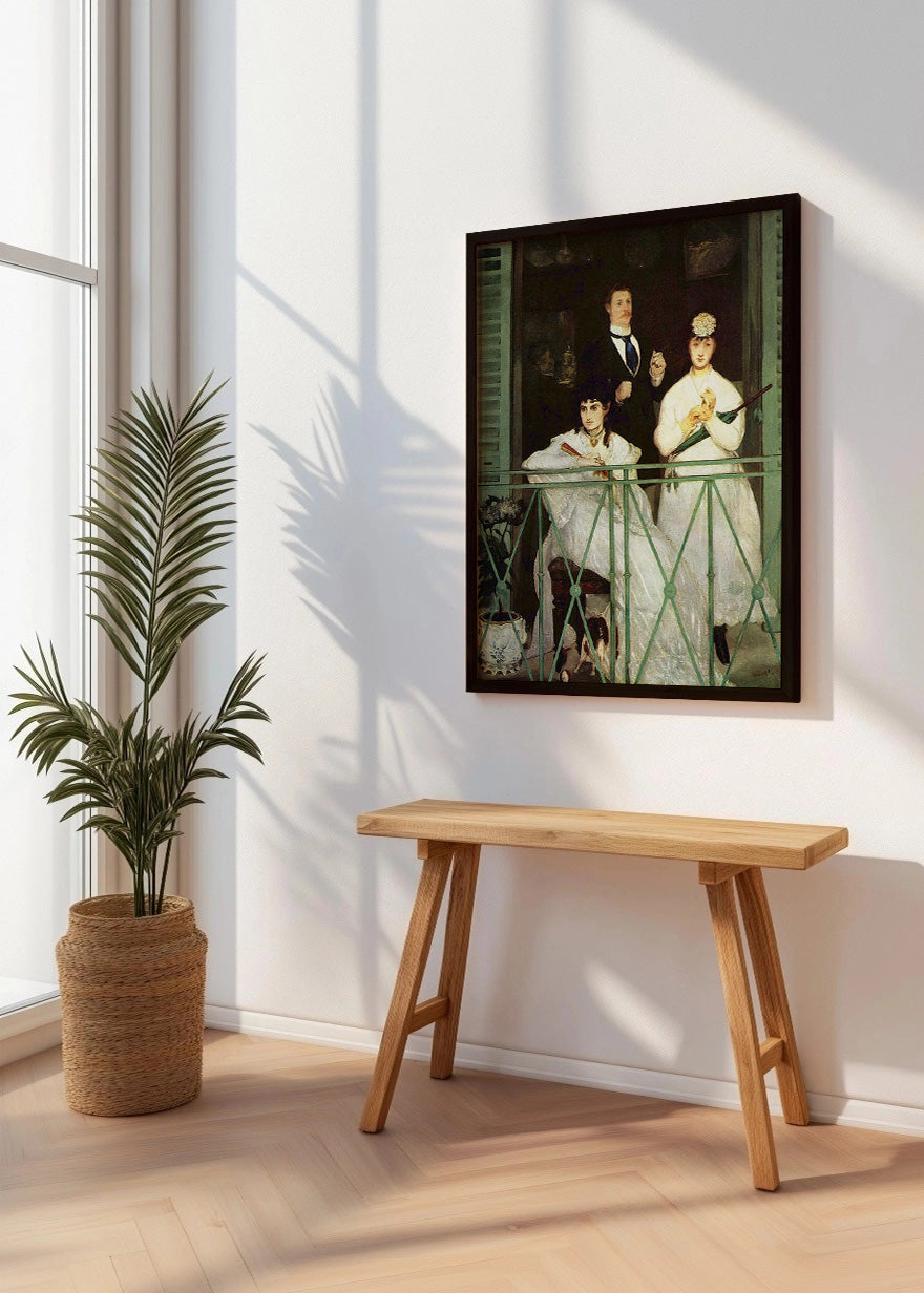 Cuadro ​El balcón (Edouard Manet)