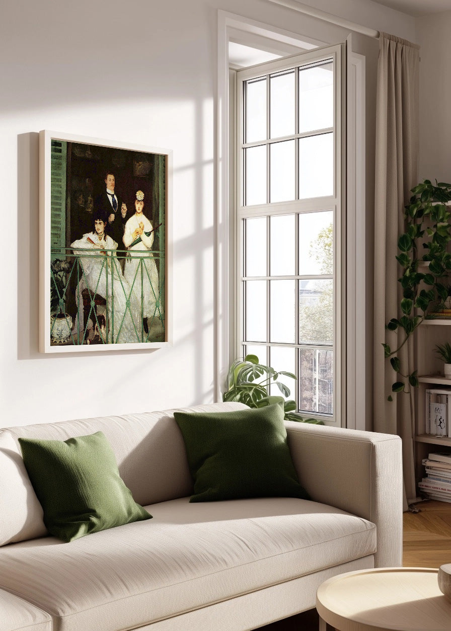 Cuadro ​El balcón (Edouard Manet)
