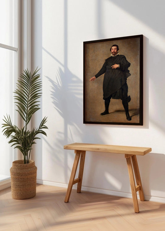 Cuadro ​El bufón Pablo de Valladolid (Diego Velázquez)