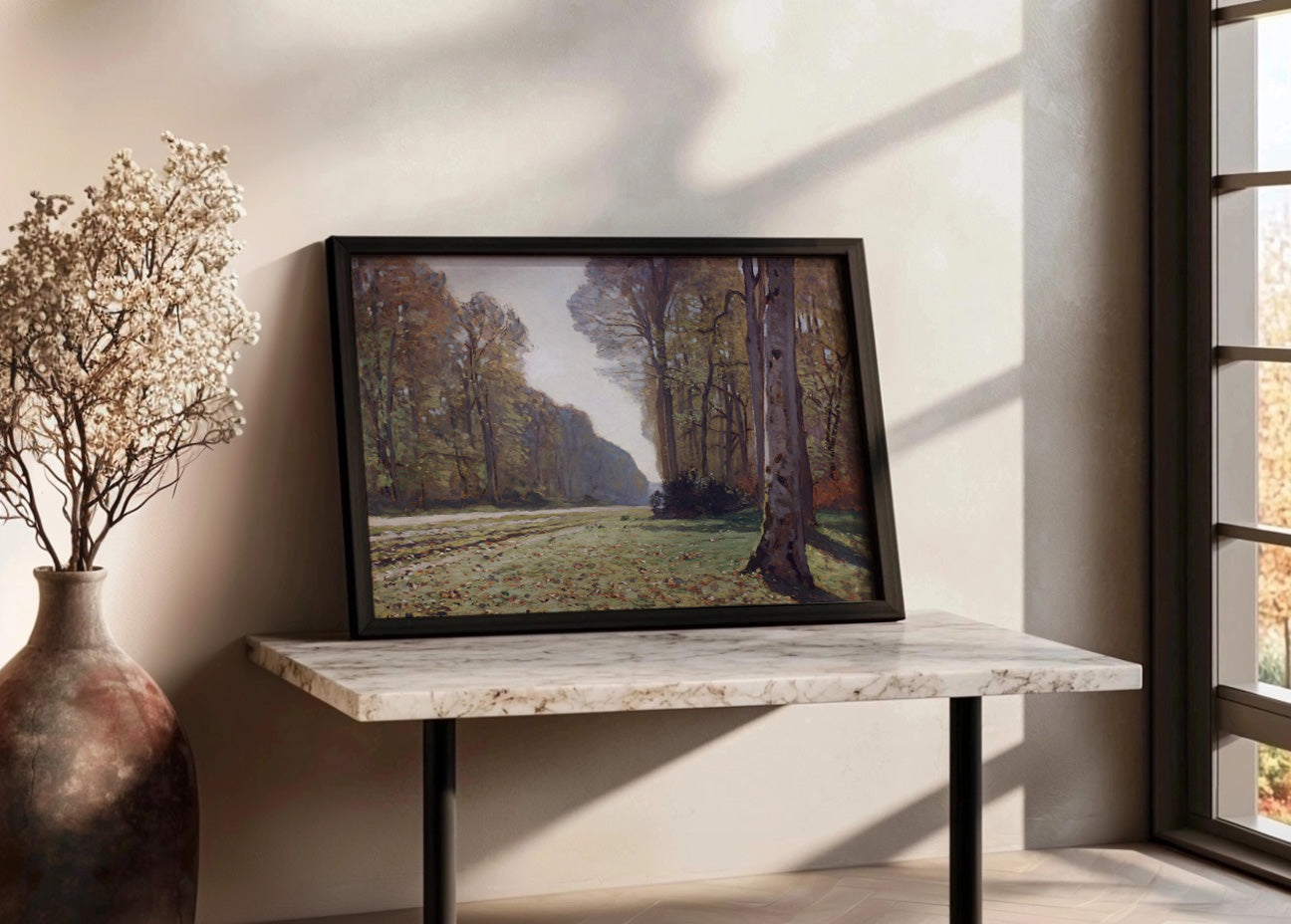 Cuadro ​El camino de Chailly (Claude Monet)