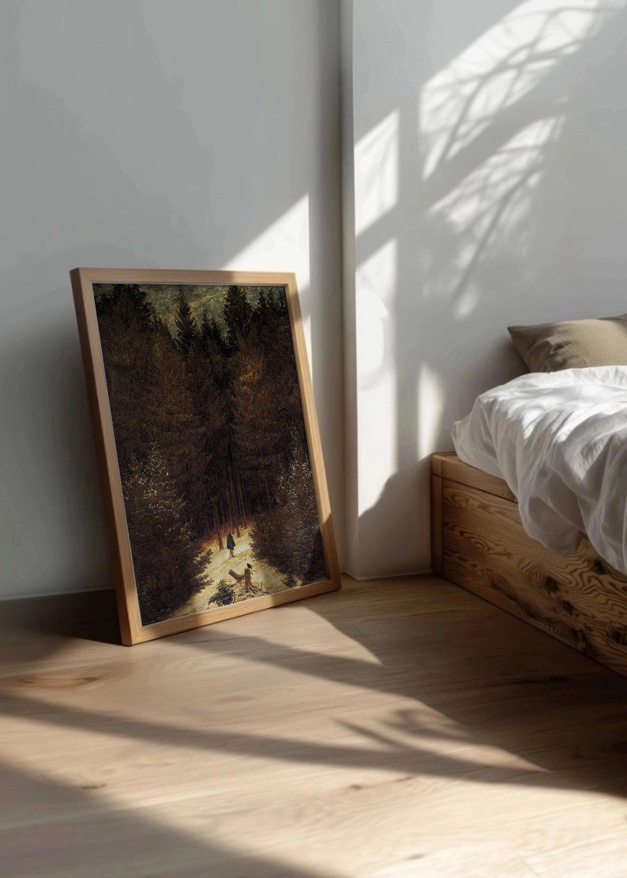 Cuadro ​El cazador en el bosque (Friedrich)
