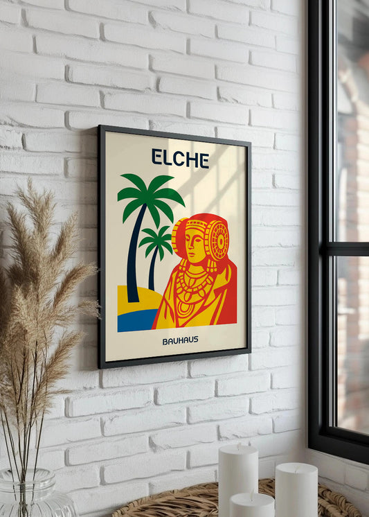 Cuadro Elche Poster Bauhaus