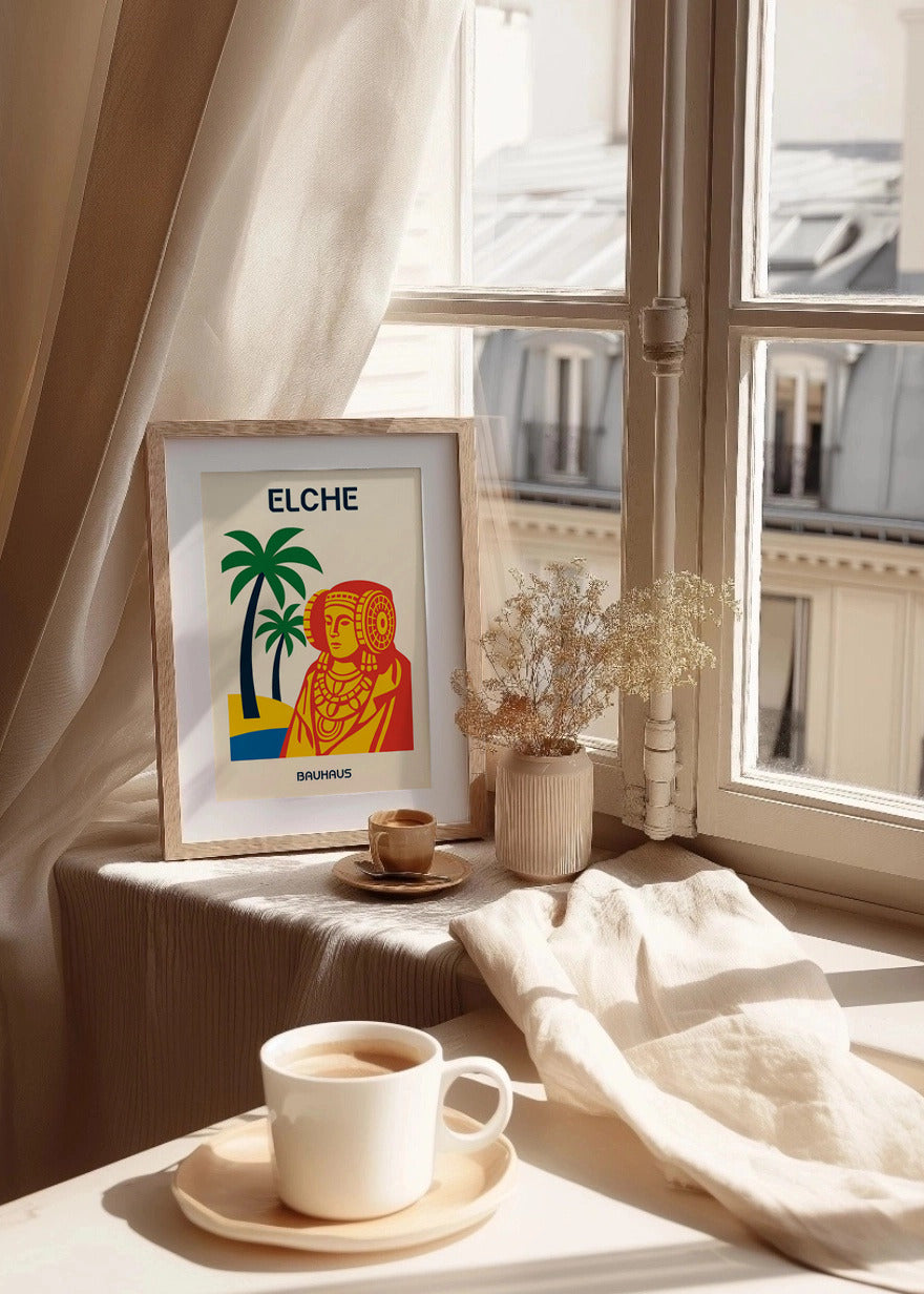Cuadro Elche Poster Bauhaus