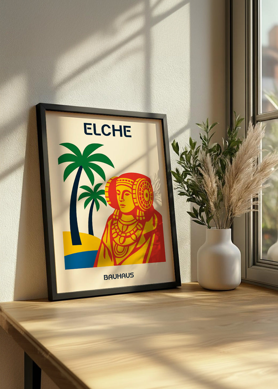 Cuadro Elche Poster Bauhaus