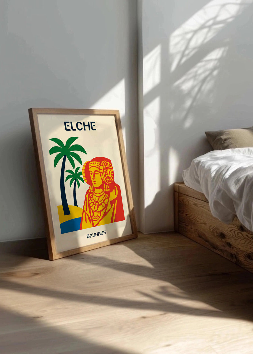 Cuadro Elche Poster Bauhaus