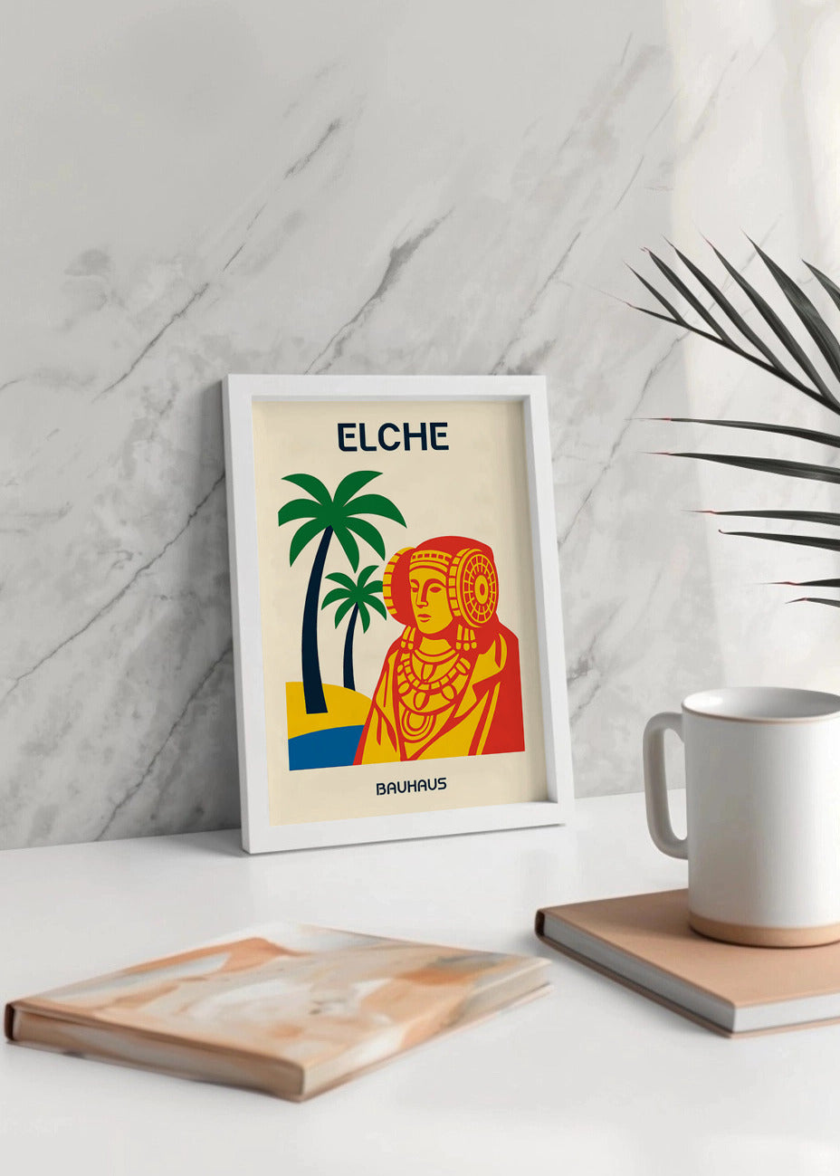 Cuadro Elche Poster Bauhaus