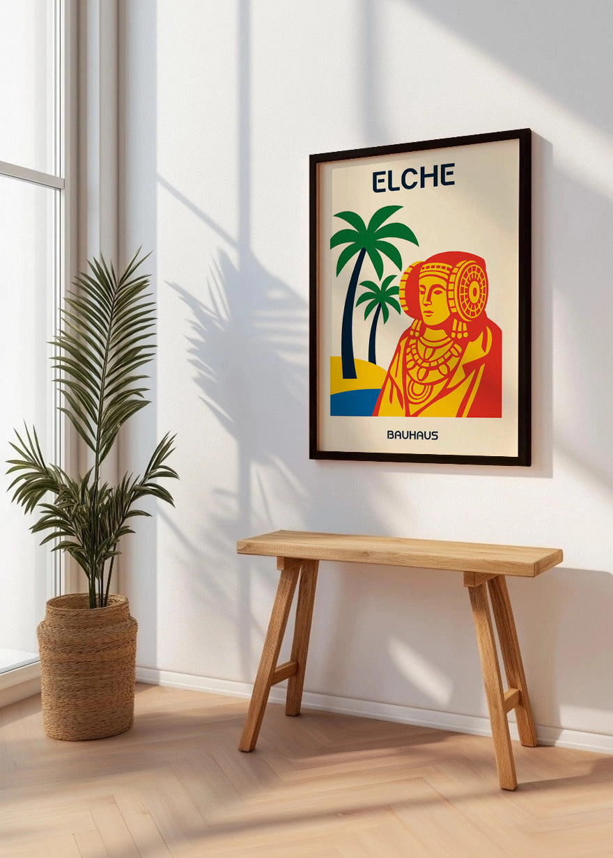 Cuadro Elche Poster Bauhaus