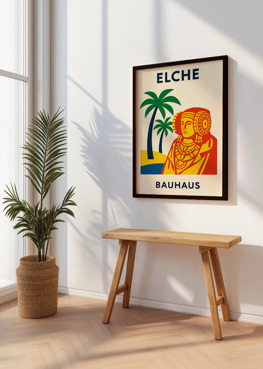 Cuadro Elche Poster Bauhaus