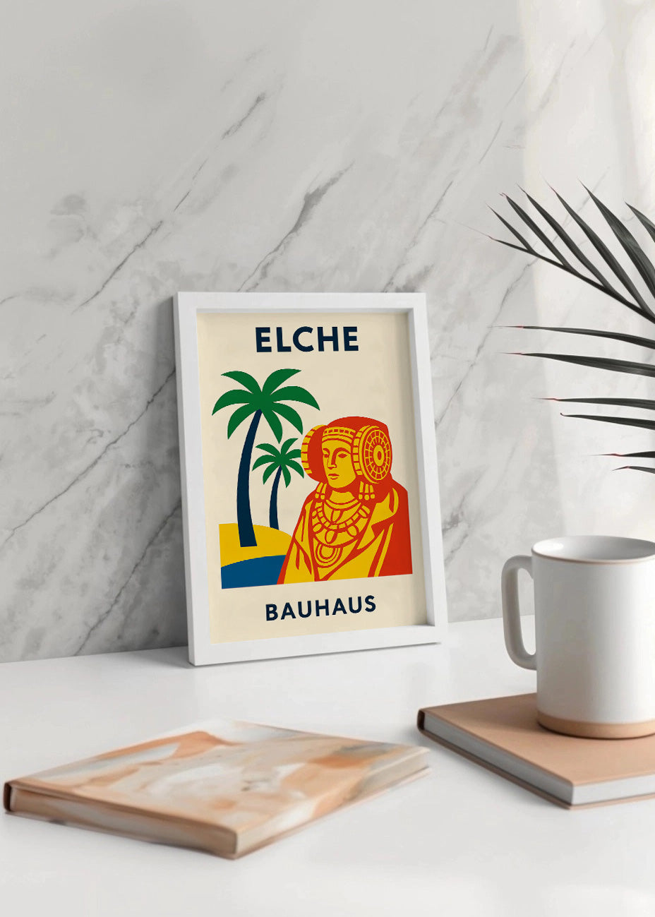 Cuadro Elche Poster Bauhaus