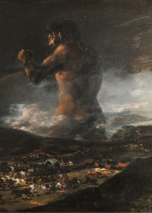 Cuadro ​El coloso (Francisco de Goya)