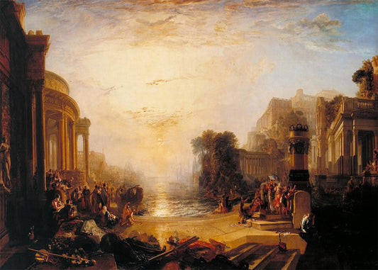 Cuadro ​El declive del imperio cartaginés (Turner)