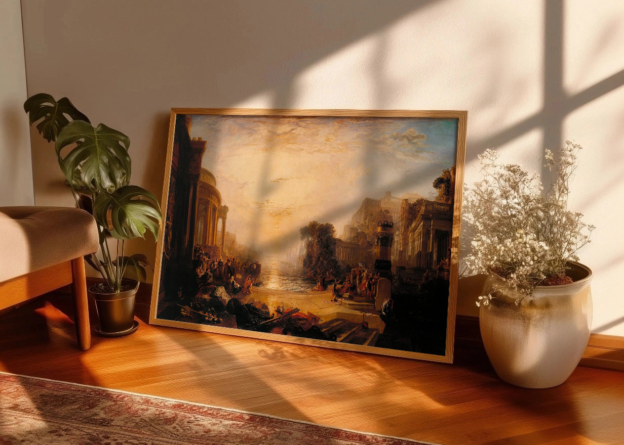 Cuadro ​El declive del imperio cartaginés (Turner)