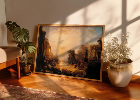 Cuadro ​El declive del imperio cartaginés (Turner)