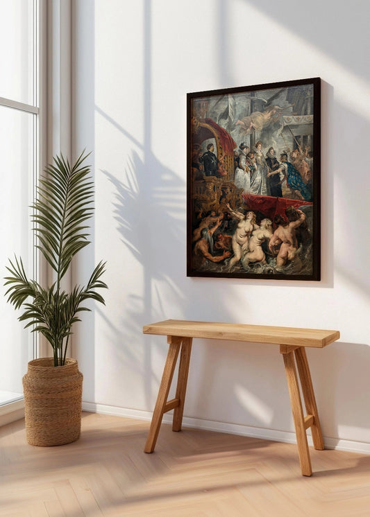 Cuadro ​El desembarco de María de Médicis en el puerto de Marsella (Rubens)