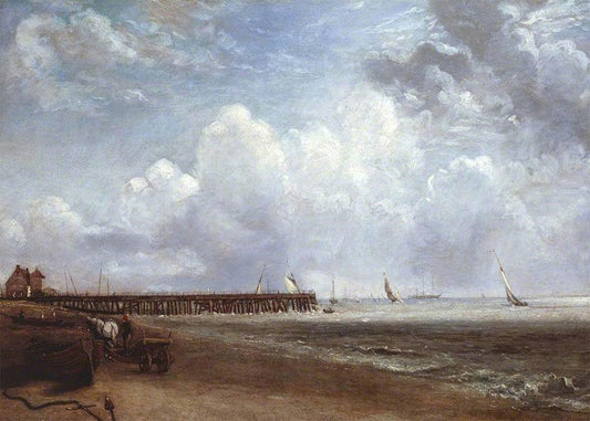 Cuadro El embarcadero de Yarmouth (John Constable)
