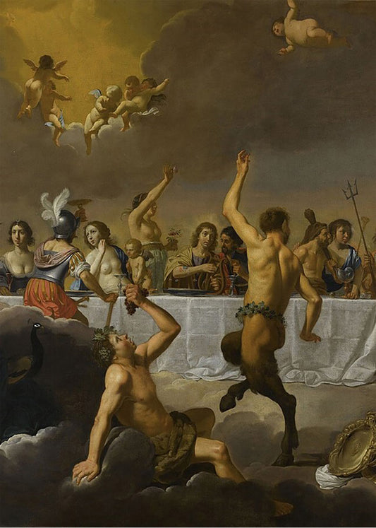 Cuadro El festín de los dioses (Bellini)