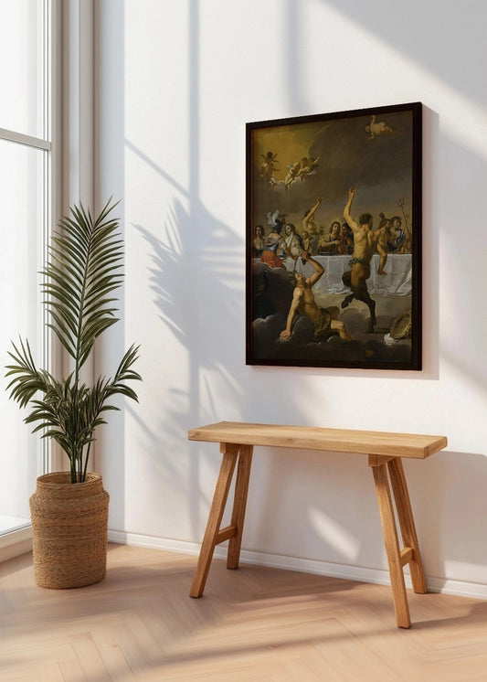 Cuadro El festín de los dioses (Bellini)