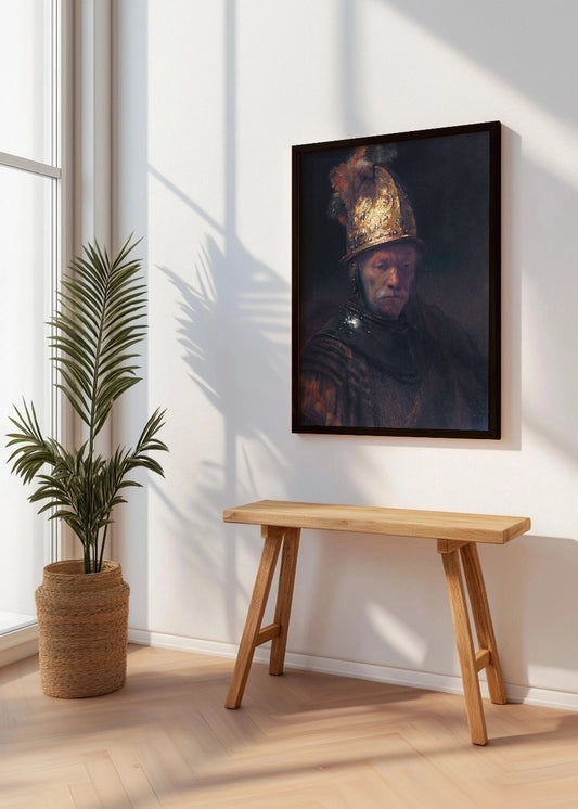 Cuadro El hombre del casco de oro (Rembrandt)