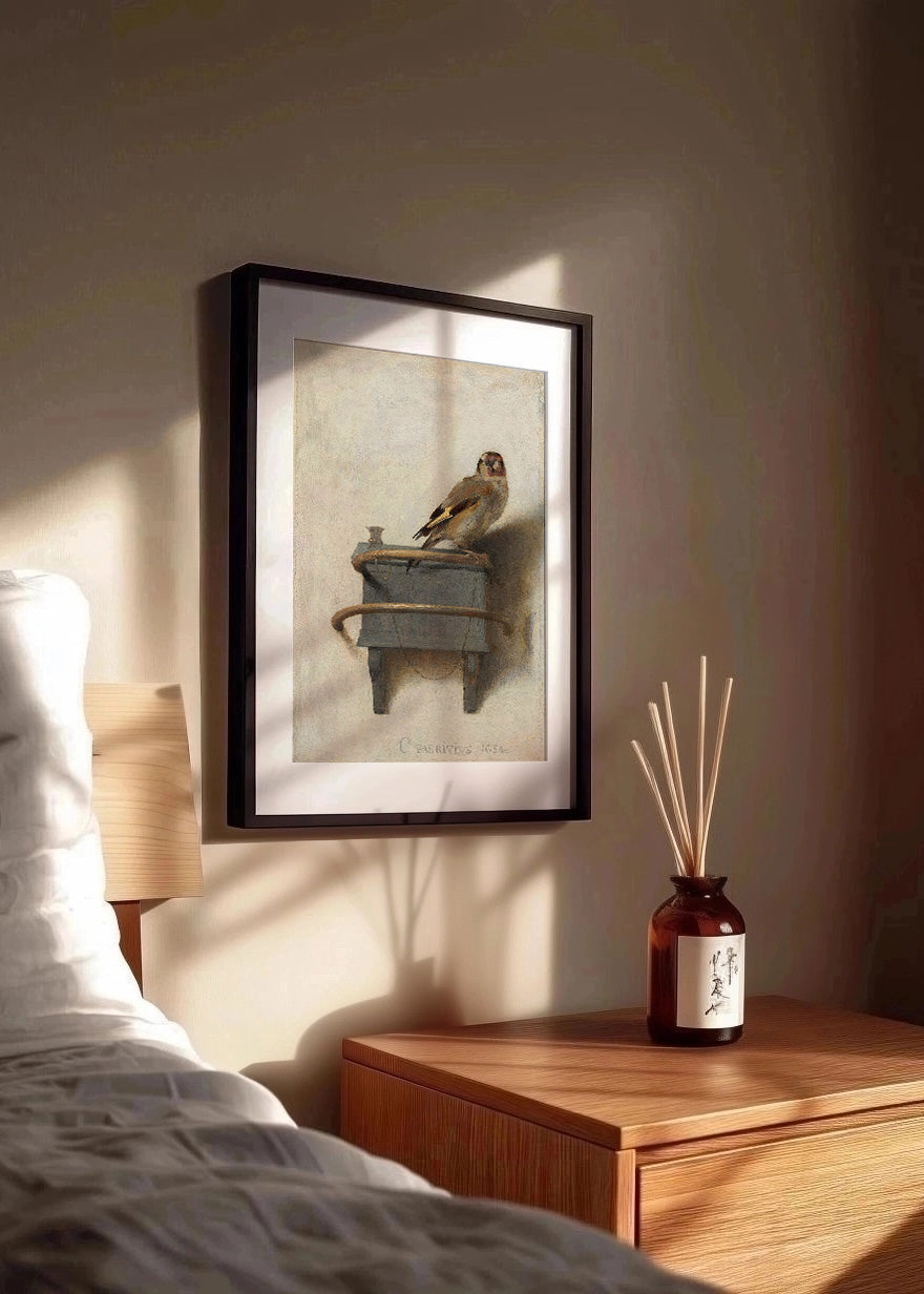 Cuadro ​El jilguero (Carel Fabritius)