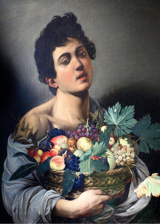 Cuadro ​El joven con la cesta de frutas (Caravaggio)