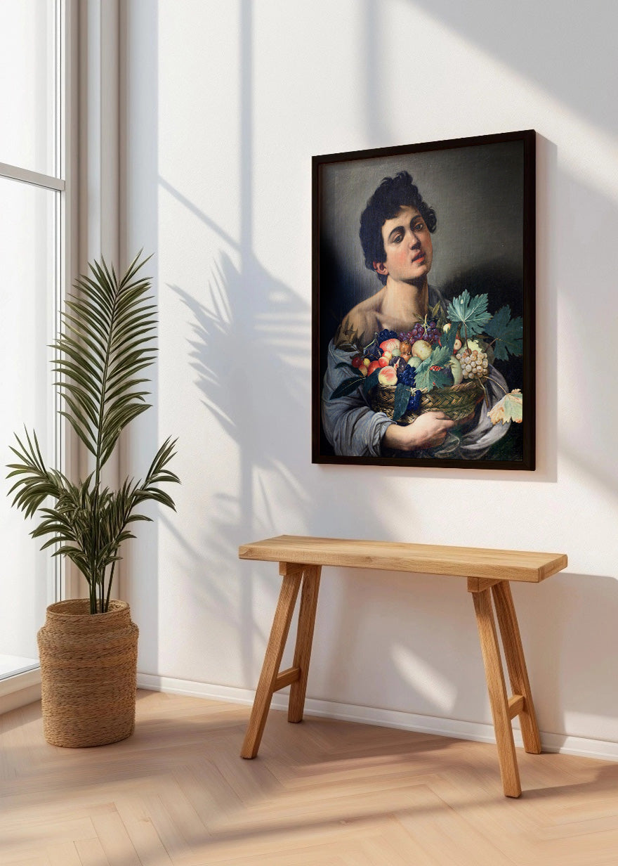 Cuadro ​El joven con la cesta de frutas (Caravaggio)