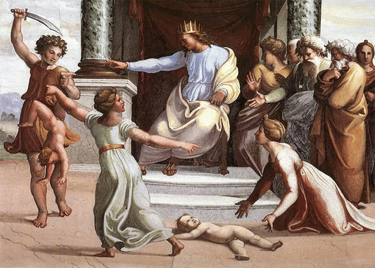Cuadro ​El juicio de Salomón (Rafael)