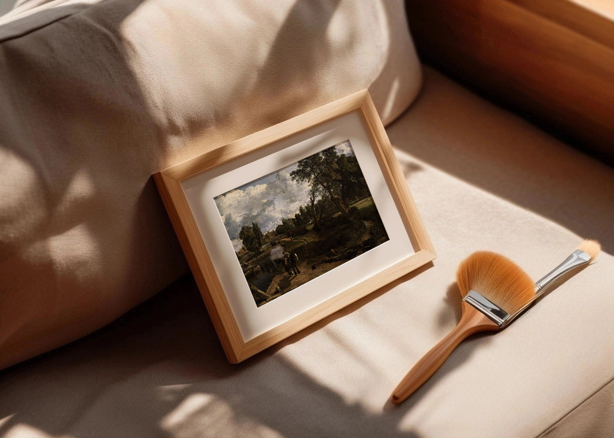Cuadro ​El molino de Flatford (John Constable)