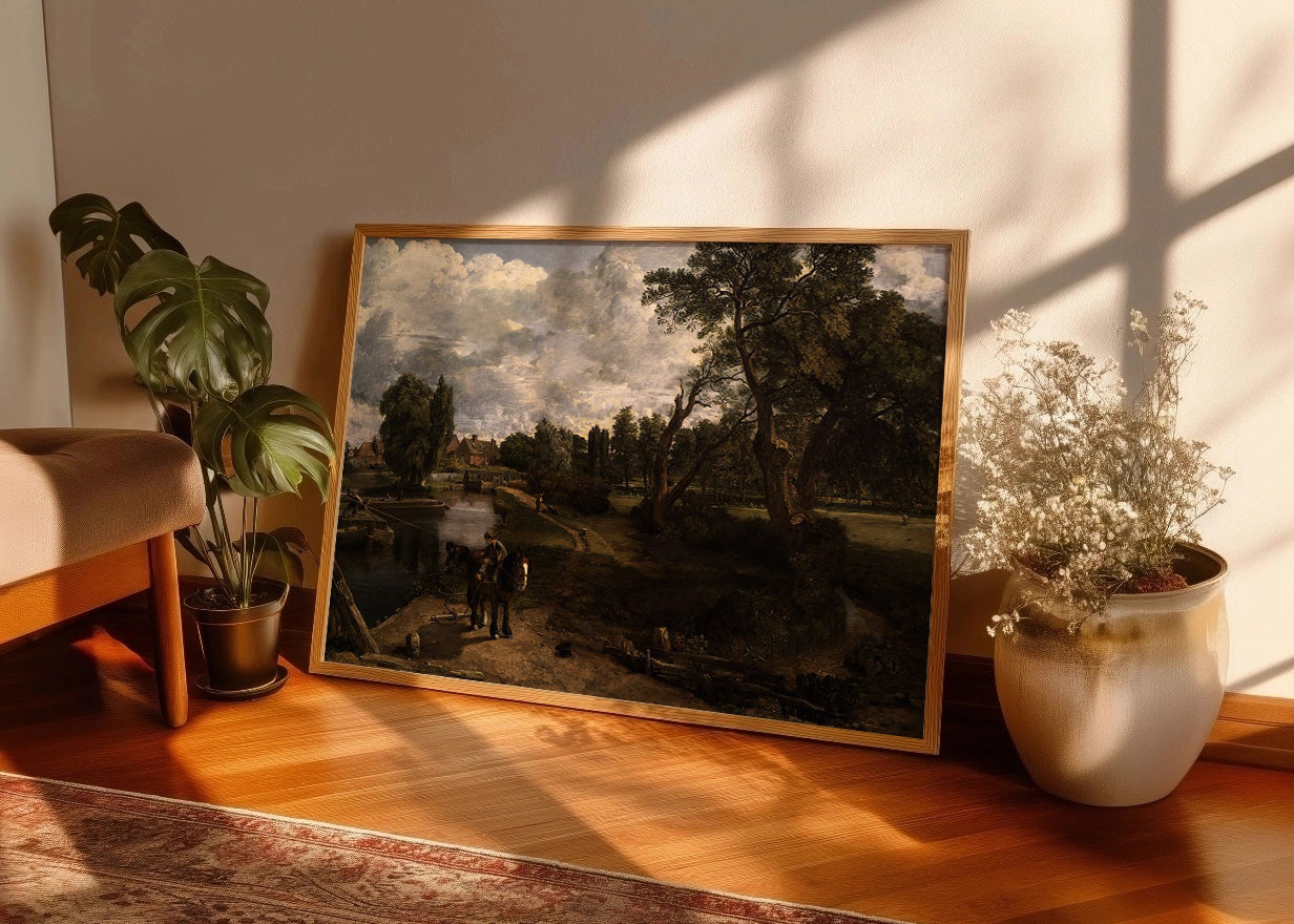 Cuadro ​El molino de Flatford (John Constable)