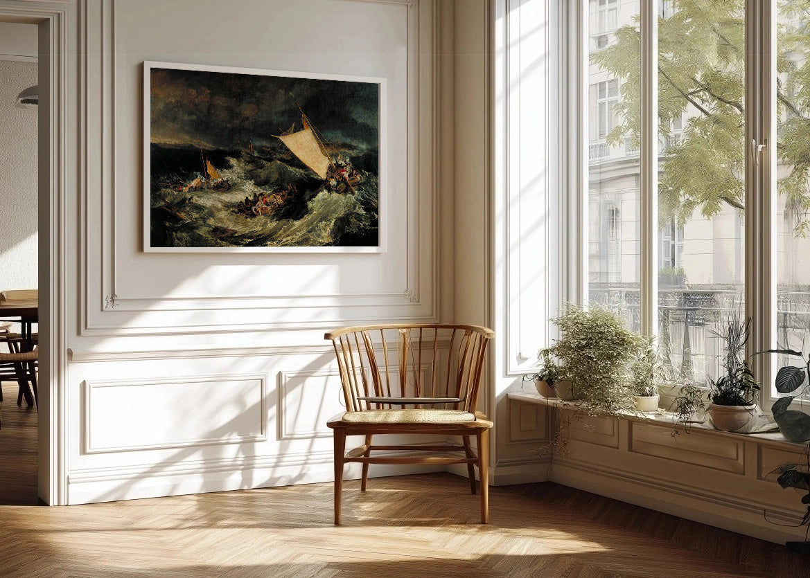 Cuadro ​El naufragio (Turner)