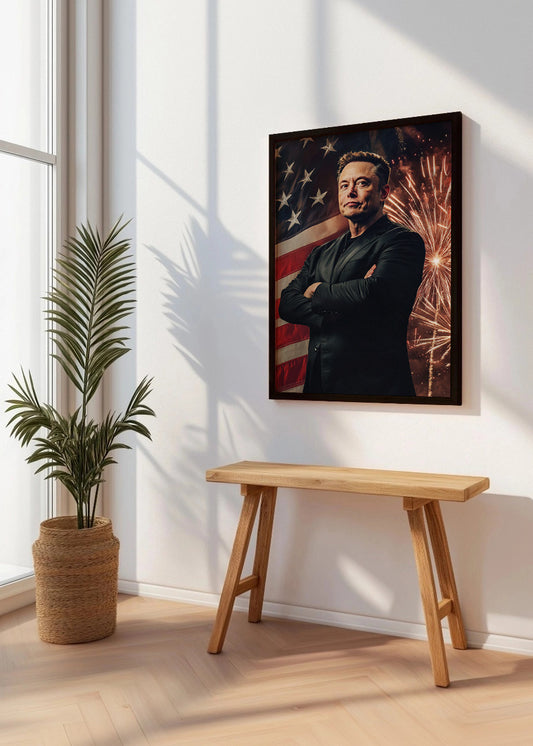 Cuadro ​Elon Musk poster