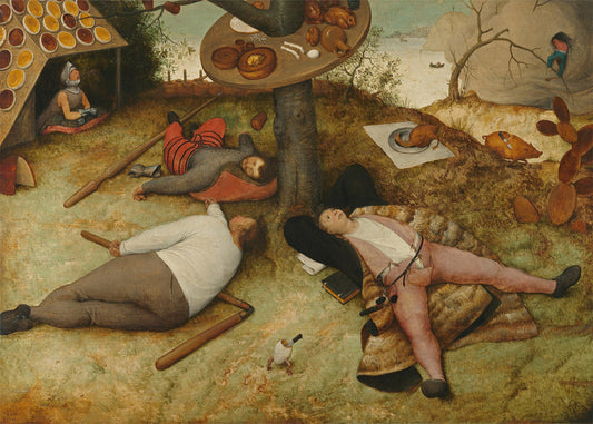 Cuadro ​El país de Jauja (Pieter Brueghel el Viejo)