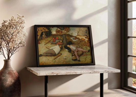 Cuadro ​El país de Jauja (Pieter Brueghel el Viejo)